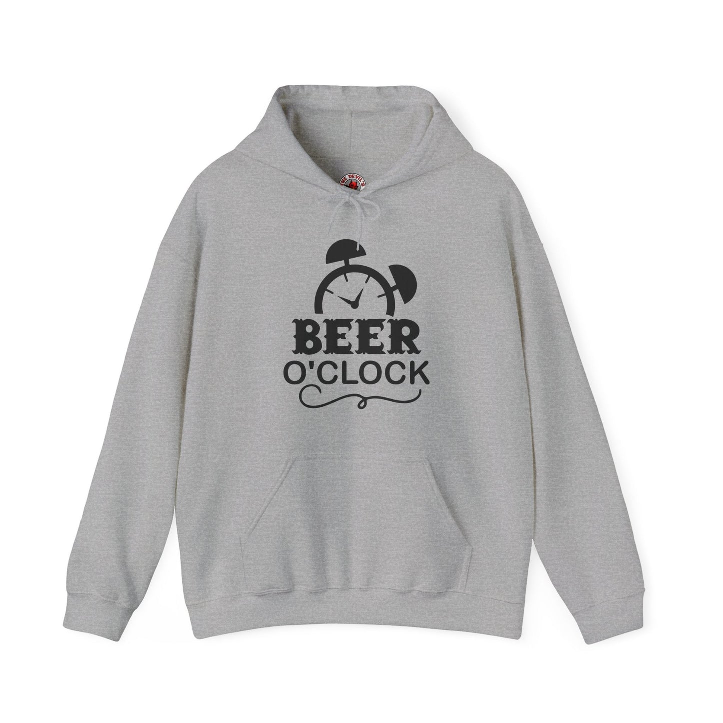 Beer O'clock Hooded Sweatshirt The Devil's Pickle