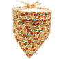 Pet Accessories Summer Pet Drool Towel Fruit Style Pet Scarf Pure Cotton Dog Triangle Scarf