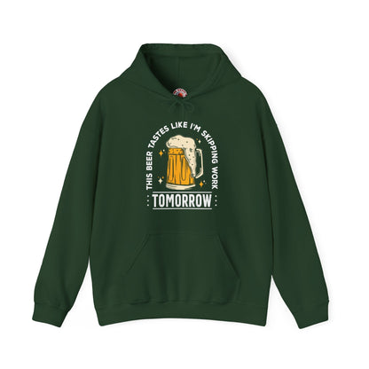 Skipping Work Tomorrow Hooded Sweatshirt The Devil's Pickle