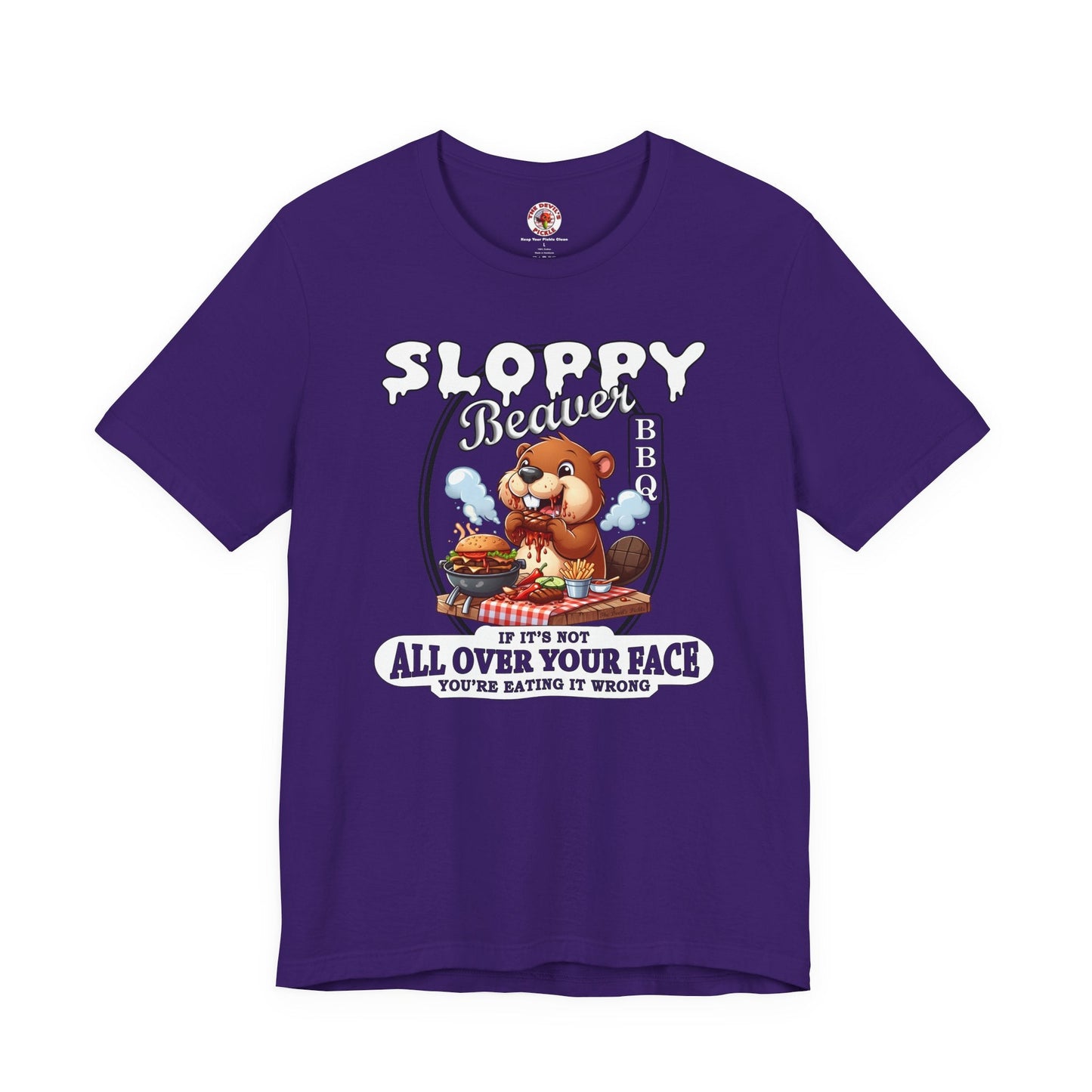 Sloppy Beaver BBQ T-Shirt The Devil's Pickle