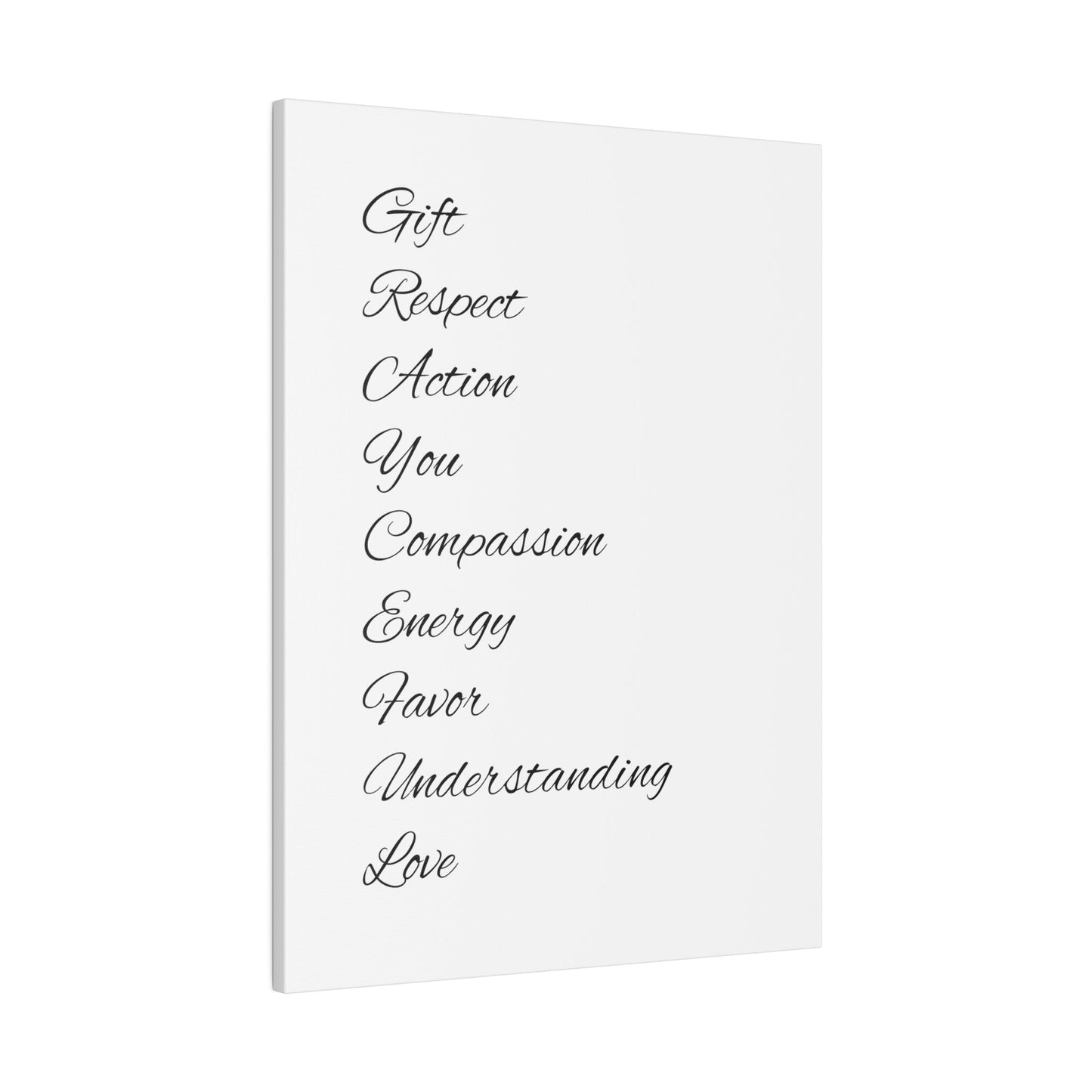 Matte Canvas, Stretched, 0.75" Grayceful LLC