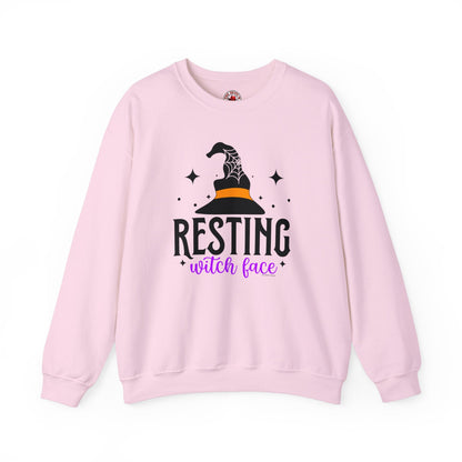 Resting Witch Face Crewneck Sweatshirt The Devil's Pickle