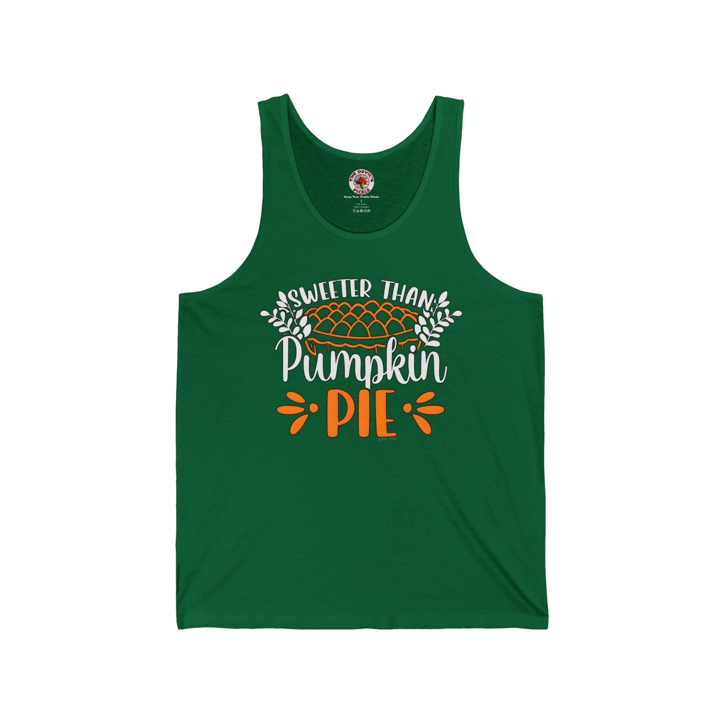 Sweeter Than Pumpkin Pie Tank Top The Devil's Pickle