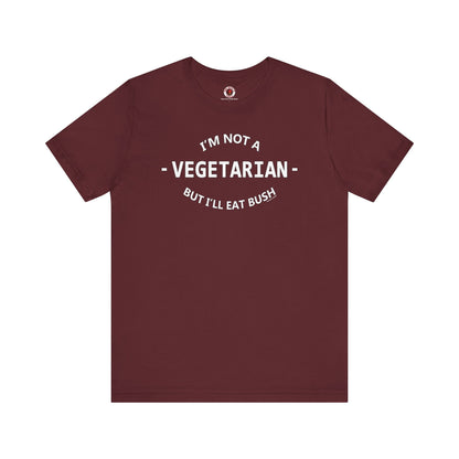 I'm Not A Vegetarian T-Shirt The Devil's Pickle