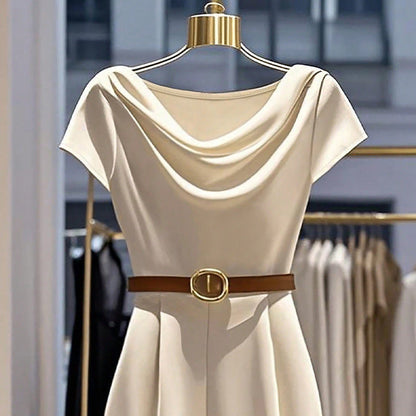 European And American Elegant Style Satin Jumpsuit Grayceful LLC