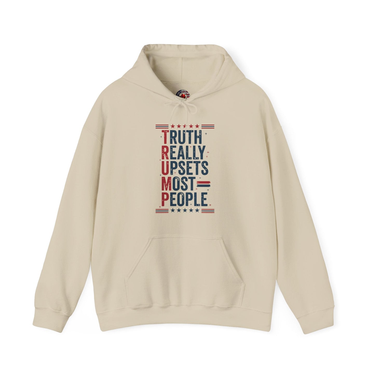 Truth Really Upsets Most People Hooded Sweatshirt The Devil's Pickle