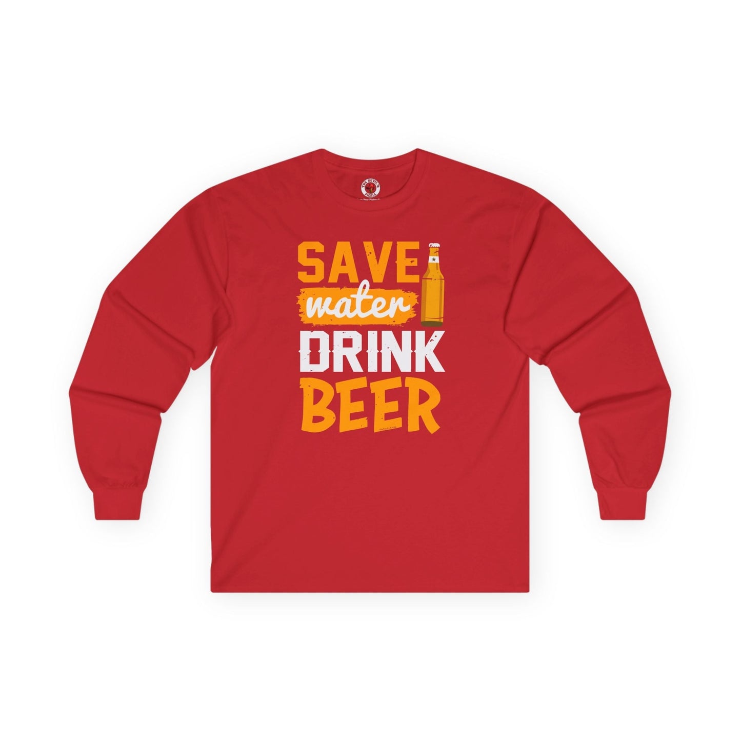 Save Water Drink Beer Long Sleeve Tee The Devil's Pickle