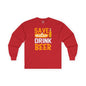 Save Water Drink Beer Long Sleeve Tee The Devil's Pickle