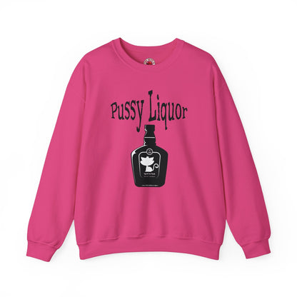 Pussy Liquor Crewneck Sweatshirt The Devil's Pickle