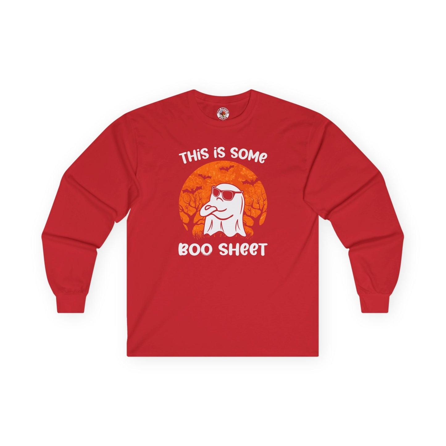 This Is Some Boo Sheet Long Sleeve Tee The Devil's Pickle