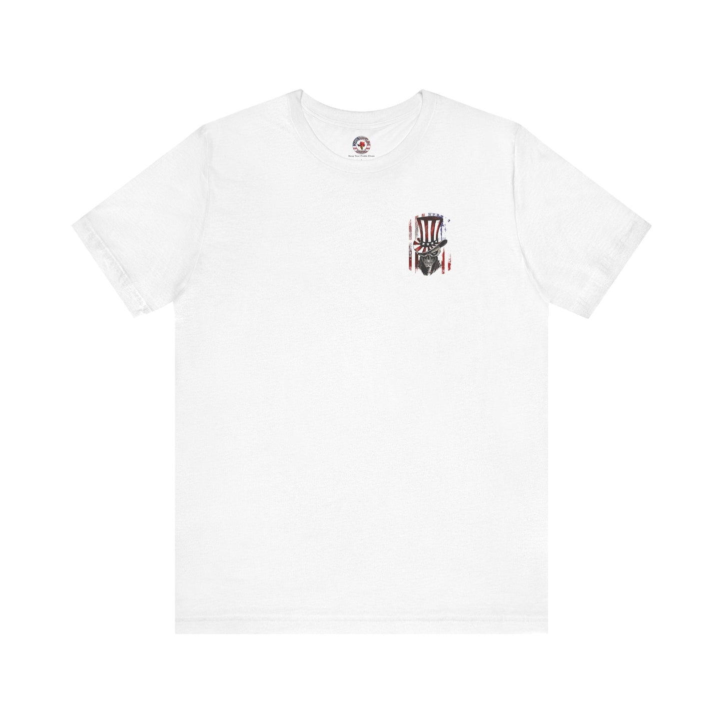 Patriotic Skull T-Shirt The Devil's Pickle