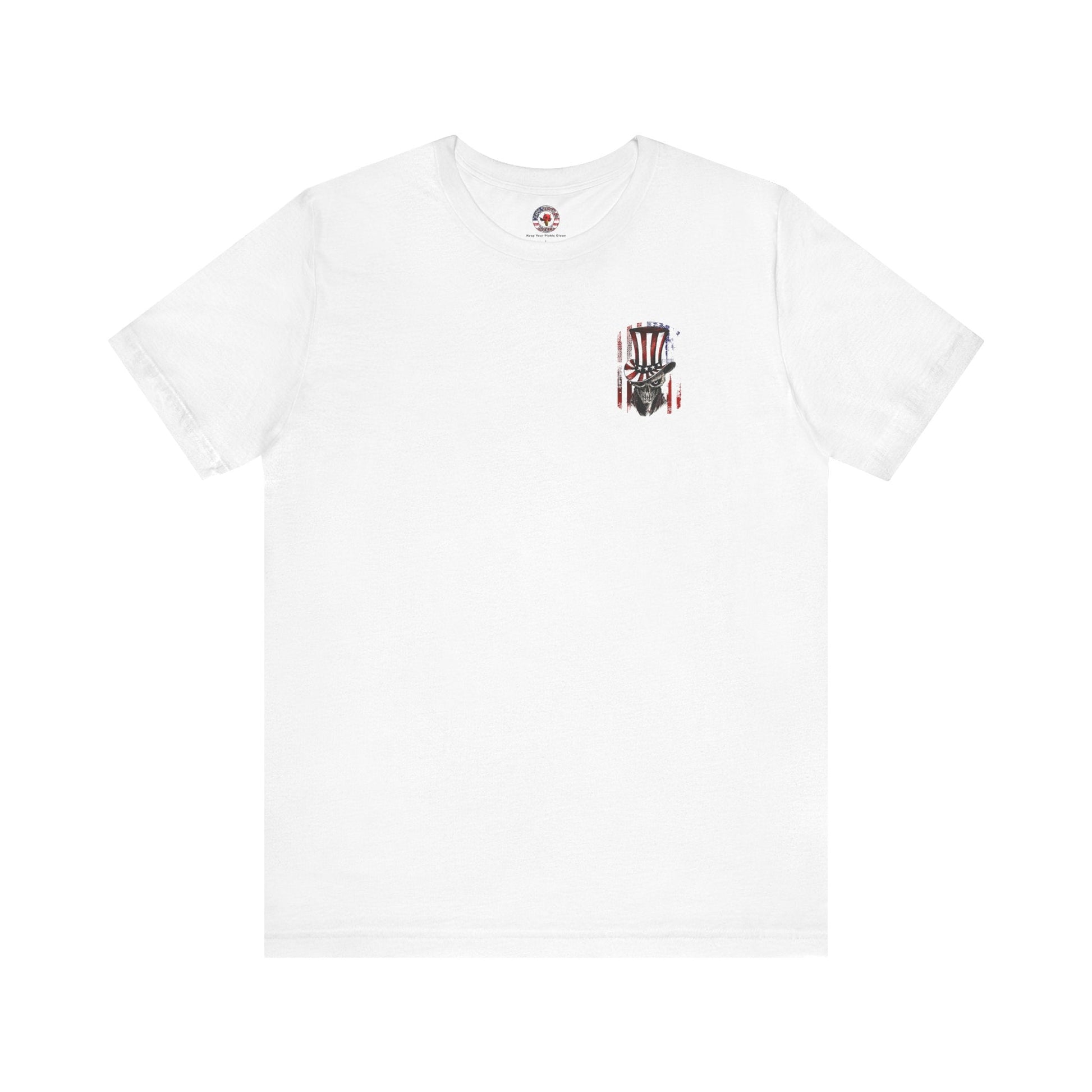 Patriotic Skull T-Shirt The Devil's Pickle