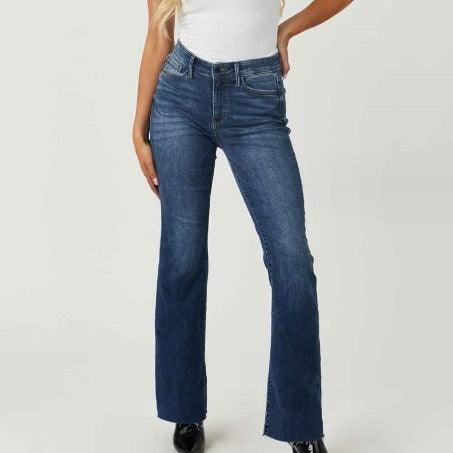 High Waist Slim Fit Stonewashed Jeans – The Perfect Cowgirl Fit Country in My Heart