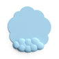 Mouse pad with wrist rest keyboard cloud anti-slip memory foam desktop office gamer mouse wrist rest