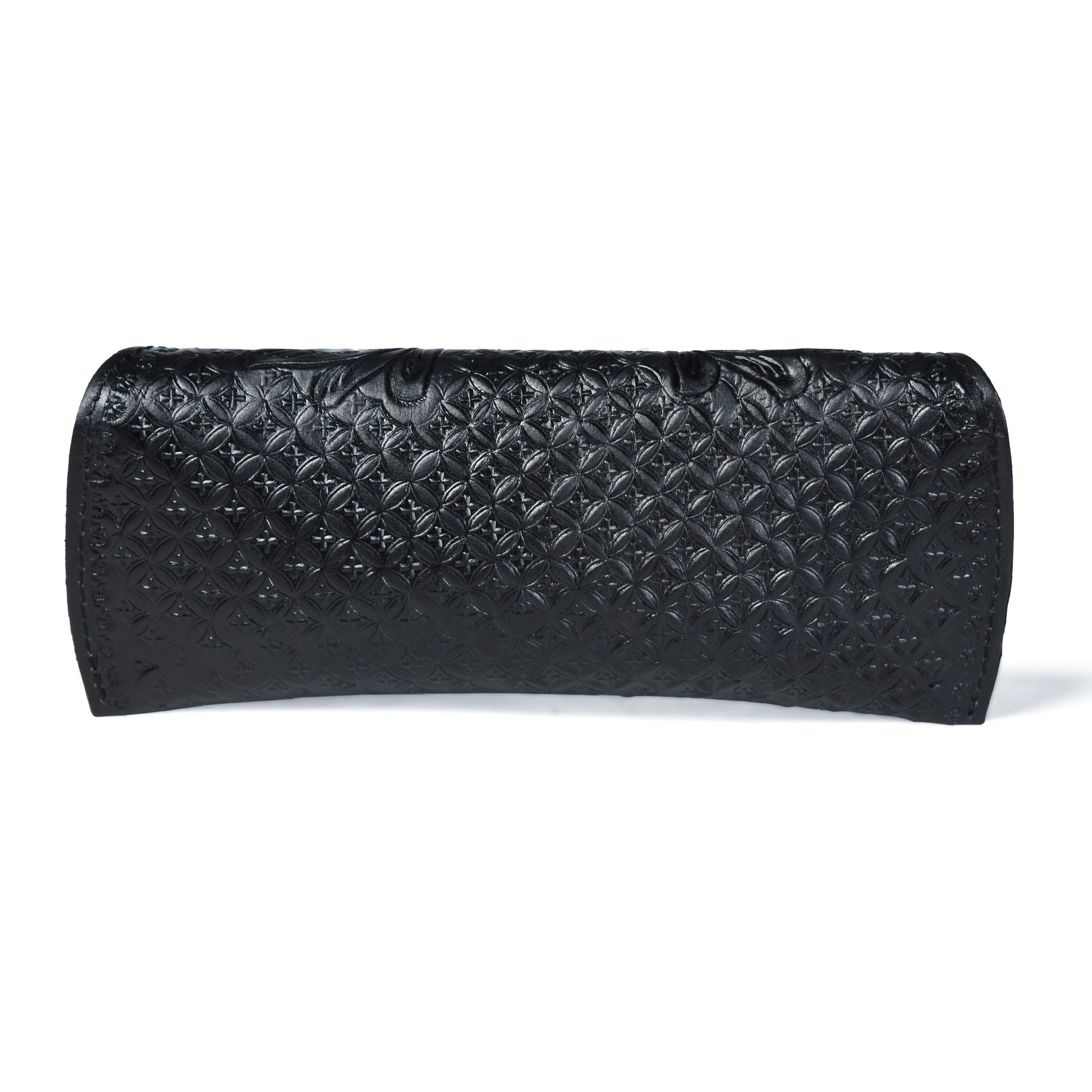 Black Textured Leather Sunglasses Cover Classy Leather Bags