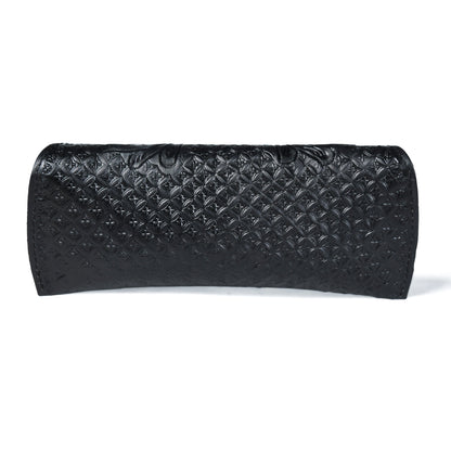 Black Textured Leather Sunglasses Cover Classy Leather Bags