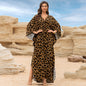 Fashion Personalized Cotton Printed Beach Dress Women Grayceful LLC