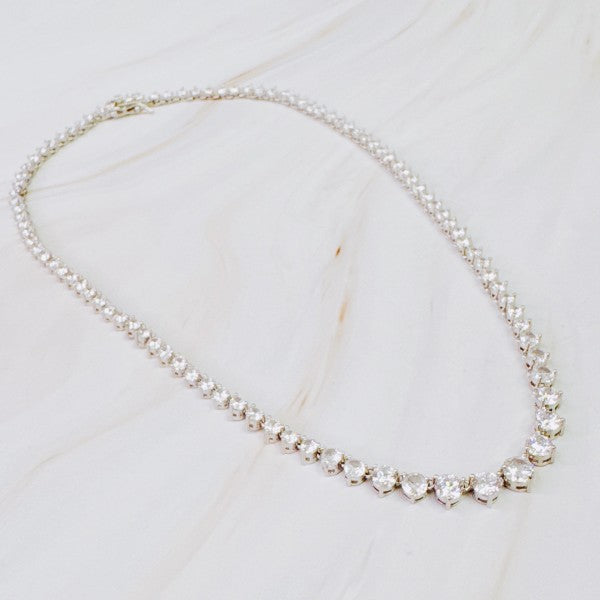 Royal Graduated Tennis Necklace Shop Style & More | Fresh Looks, Everyday Deals & Free Shipping