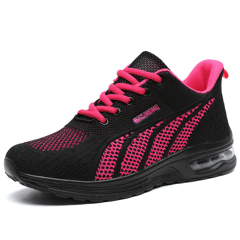 Lightweight Breathable Air Cushion Knitted Running Shoes - For Women - Breathable & Cushioned for Running & Sports - Perfect Gift for Fitness Enthusiasts NovaCart