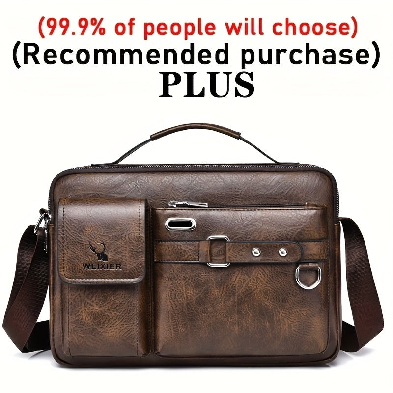 Men's Single-Shoulder Bag, Crossbody Bag, Business Messenger Bag, Shoulder Bag, Handbag, Casual Bag for Men NovaCart
