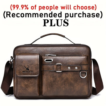 Men's Single-Shoulder Bag, Crossbody Bag, Business Messenger Bag, Shoulder Bag, Handbag, Casual Bag for Men NovaCart