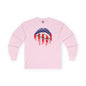 American Flag Lips Long Sleeve Tee The Devil's Pickle