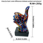 Internet celebrity graffiti gesture ornaments, home living rooms, offices, desktop exhibition halls, resin handicrafts, decorative products