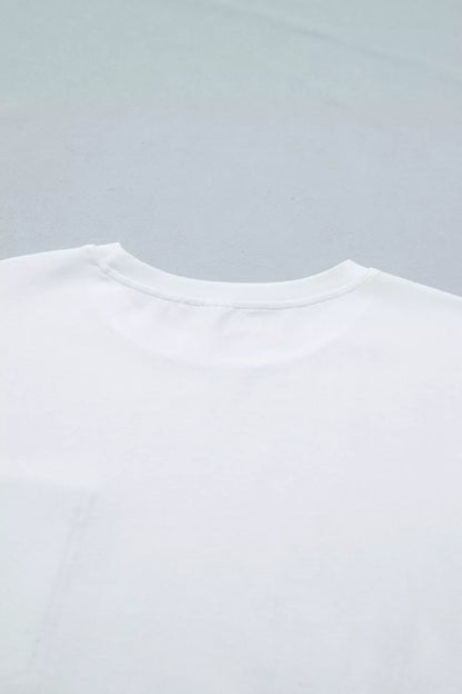 Color Block Chest Pocket Patched Casual Short Sleeve Top New Era Fashion LLc
