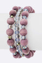 Mix Bead Stretch Bracelets Set Shop Style & More | Fresh Looks, Everyday Deals & Free Shipping