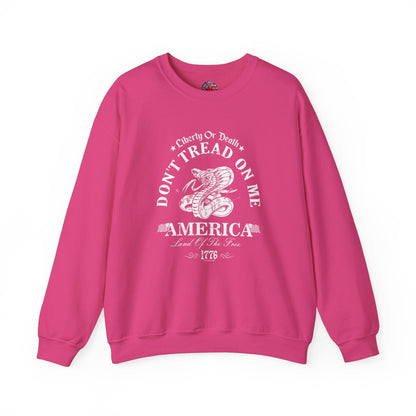 Don't Tread on Me Crewneck Sweatshirt The Devil's Pickle