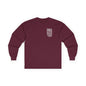American Flag QR Code Long Sleeve Tee The Devil's Pickle