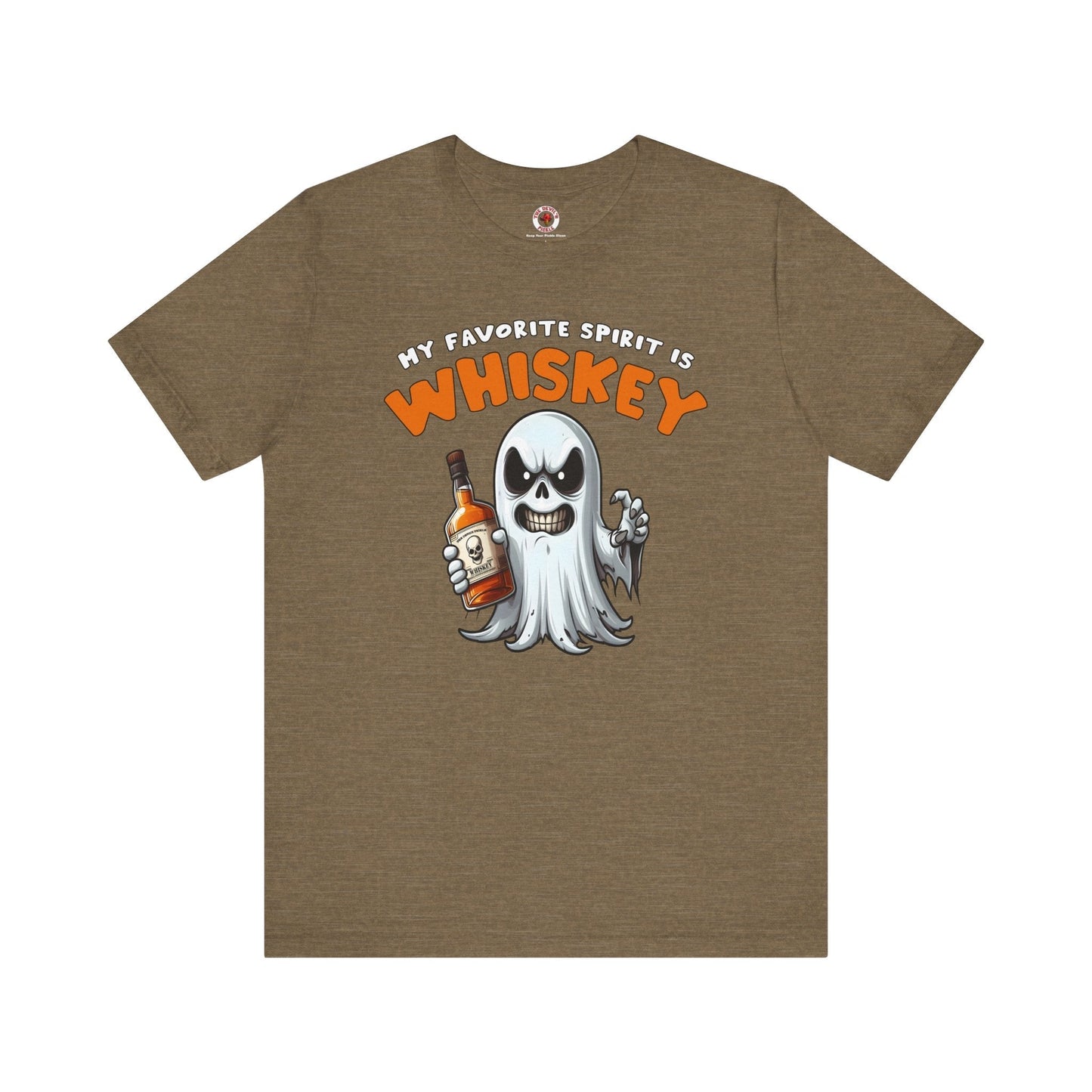 My Favorite Spirit Is Whiskey T-Shirt The Devil's Pickle