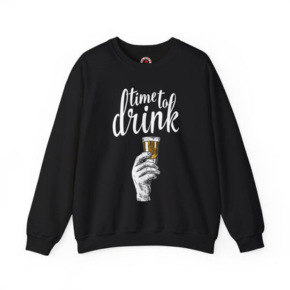 Time To Drink Crewneck Sweatshirt The Devil's Pickle