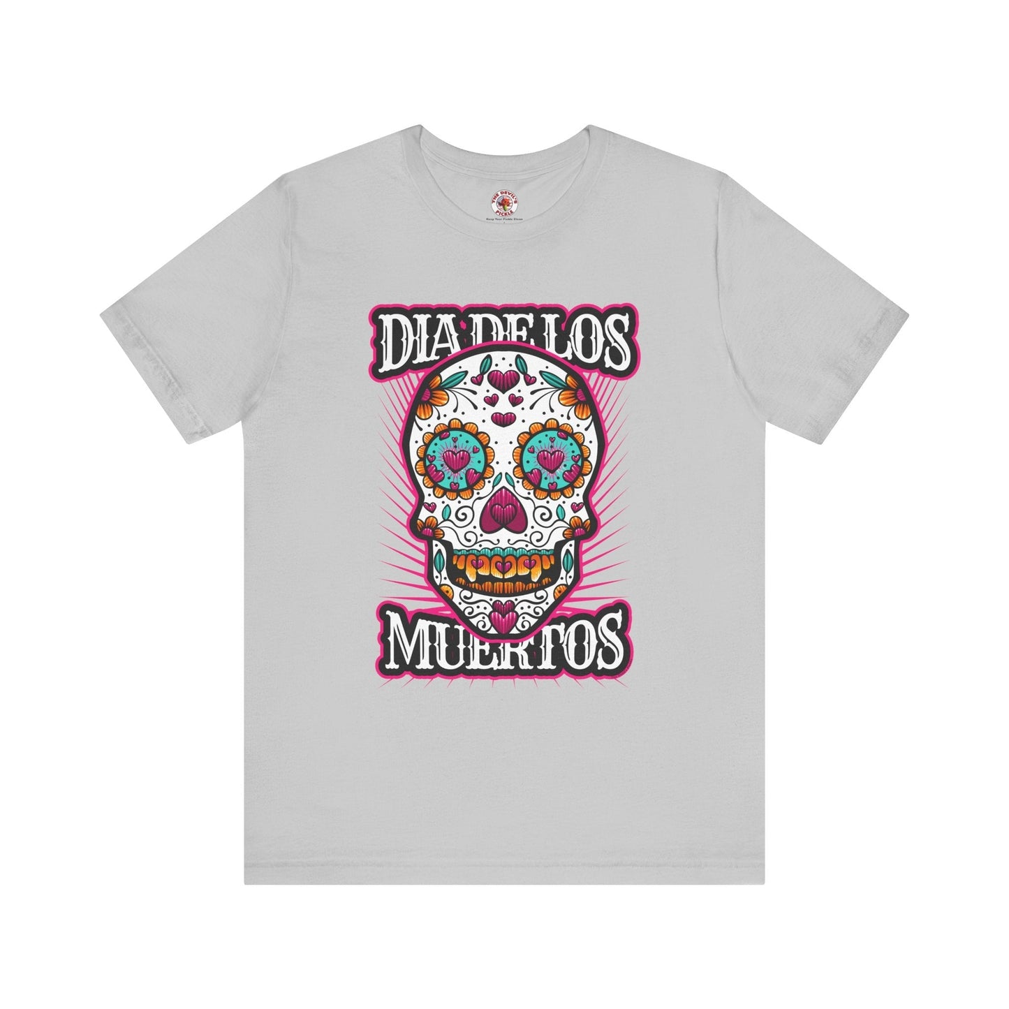 Dia De Los Muertos Skull T-Shirt The Devil's Pickle