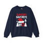 Santa's Favorite Ho Crewneck Sweatshirt The Devil's Pickle