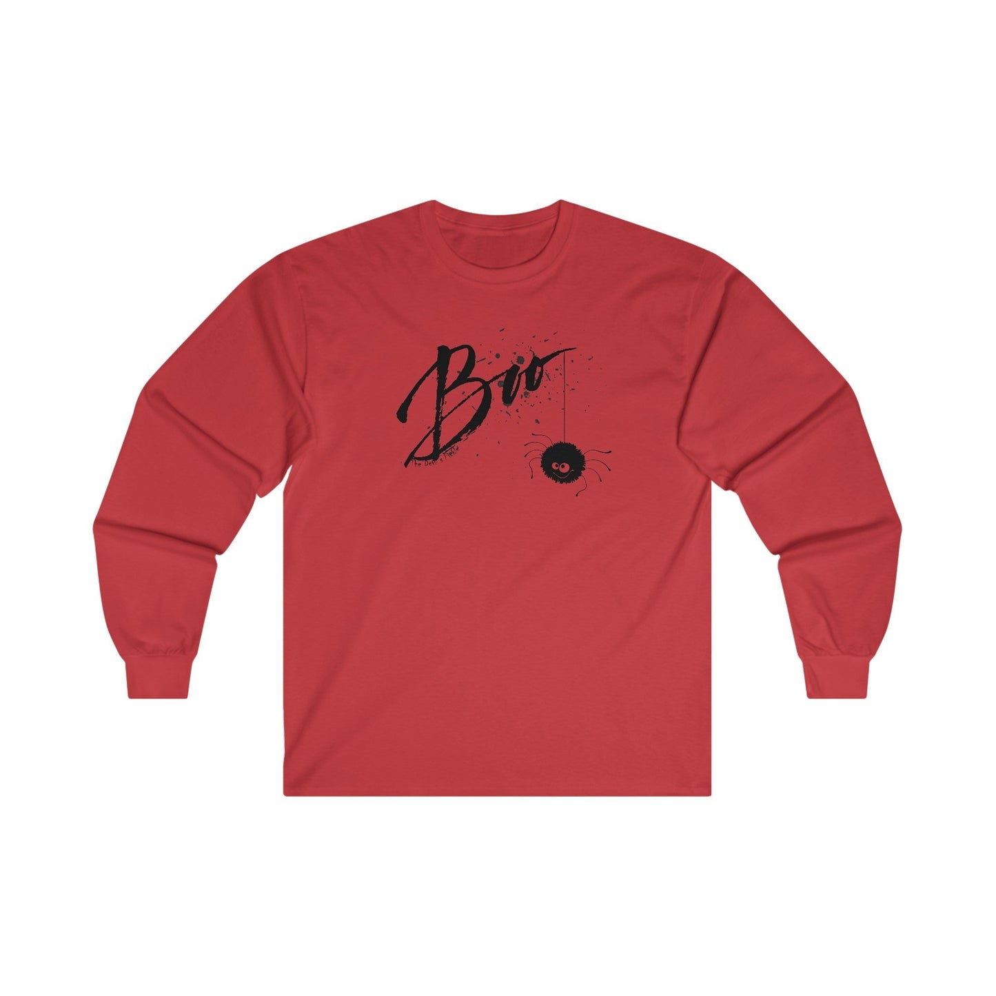 Boo Spider Long Sleeve Tee The Devil's Pickle