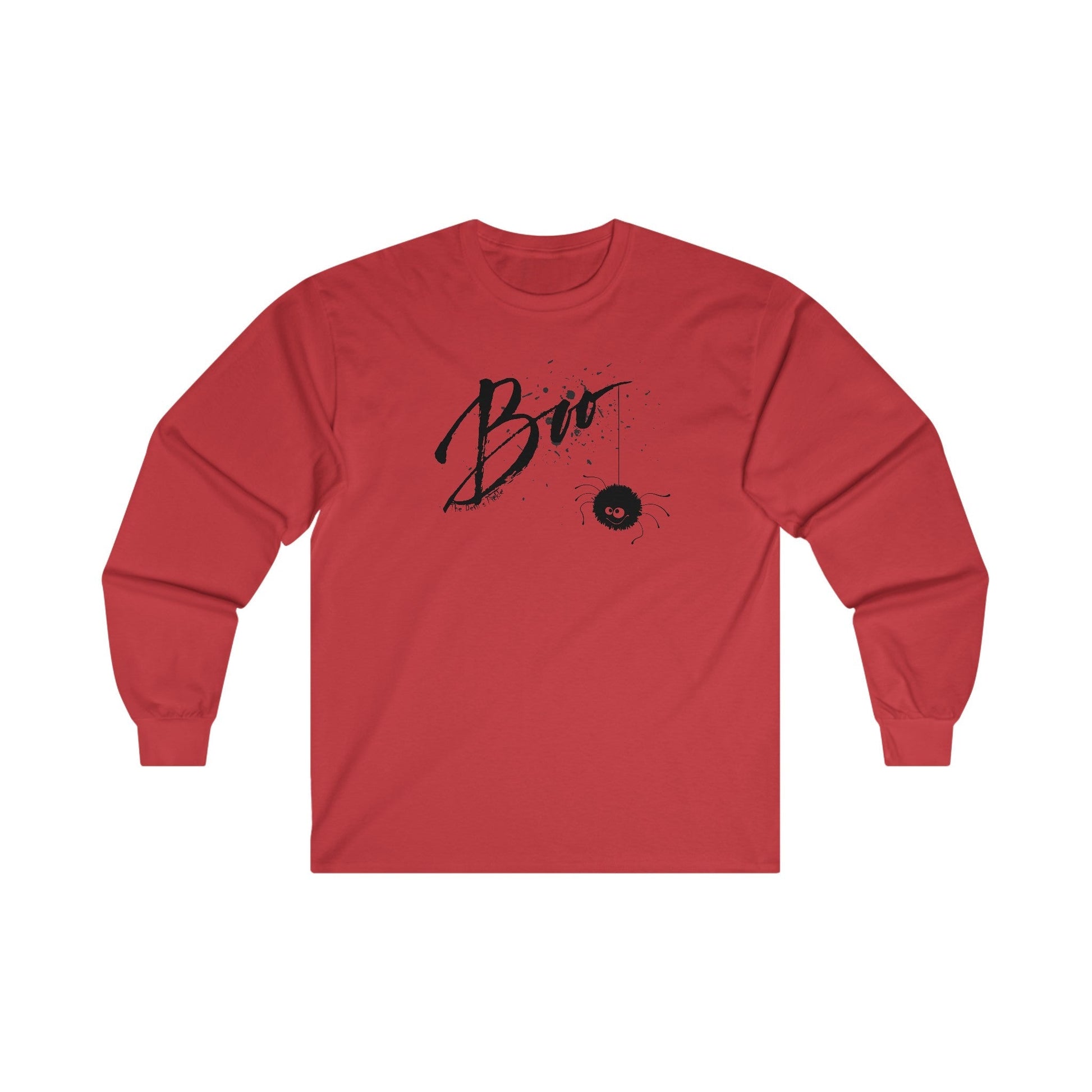 Boo Spider Long Sleeve Tee The Devil's Pickle
