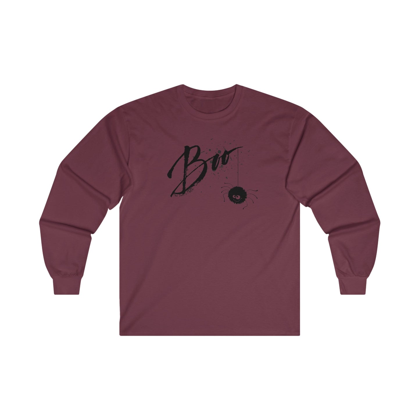 Boo Spider Long Sleeve Tee The Devil's Pickle