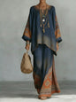 Women’s Printed Crew Neck Long Sleeve Two Piece Set FitiqueFit