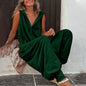 Women’s Sleeveless Hooded Relaxed Fit Jumpsuit FitiqueFit