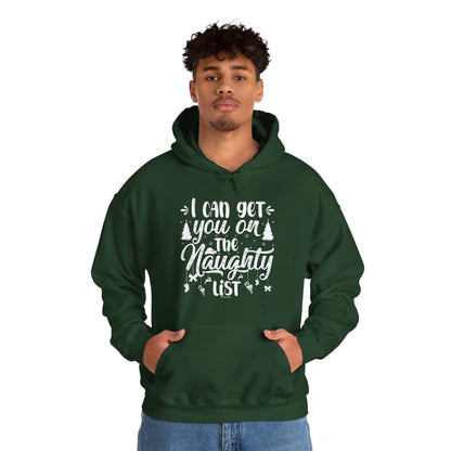 I Can Get You On The Naughty List Hooded Sweatshirt The Devil's Pickle