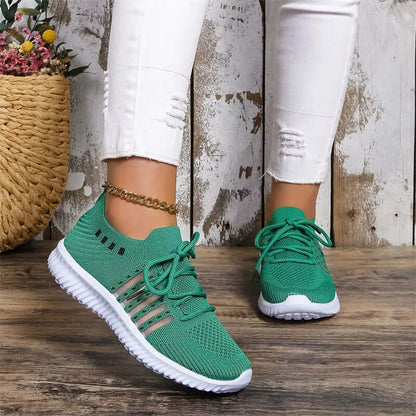 Breathable Lace-up Sneakers for Running & Casual Walking SnagBag
