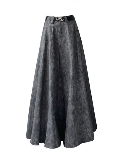A-Line Maxi Skirt See size chart under “more details” The Fashion Celestial