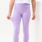 Girls' Super Soft High-Stretch Leggings - Solid Black Tight Pants with Elastic Waistband, All-Season Stretchy Leggings for Girls, Everyday & Formal Outfits - SOFTMILK NovaCart