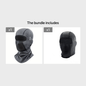 Breathable & Warm Motorcycle Riding Neck Gaiter • Adjustable Ear Loops • Full Face Coverage for Winter, Skiing, And Street Bikes • Skiing Accessory • Sleek Design • Flexible Fit NovaCart