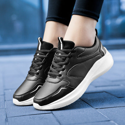 Women’s Waterproof Leather Sneakers FitiqueFit