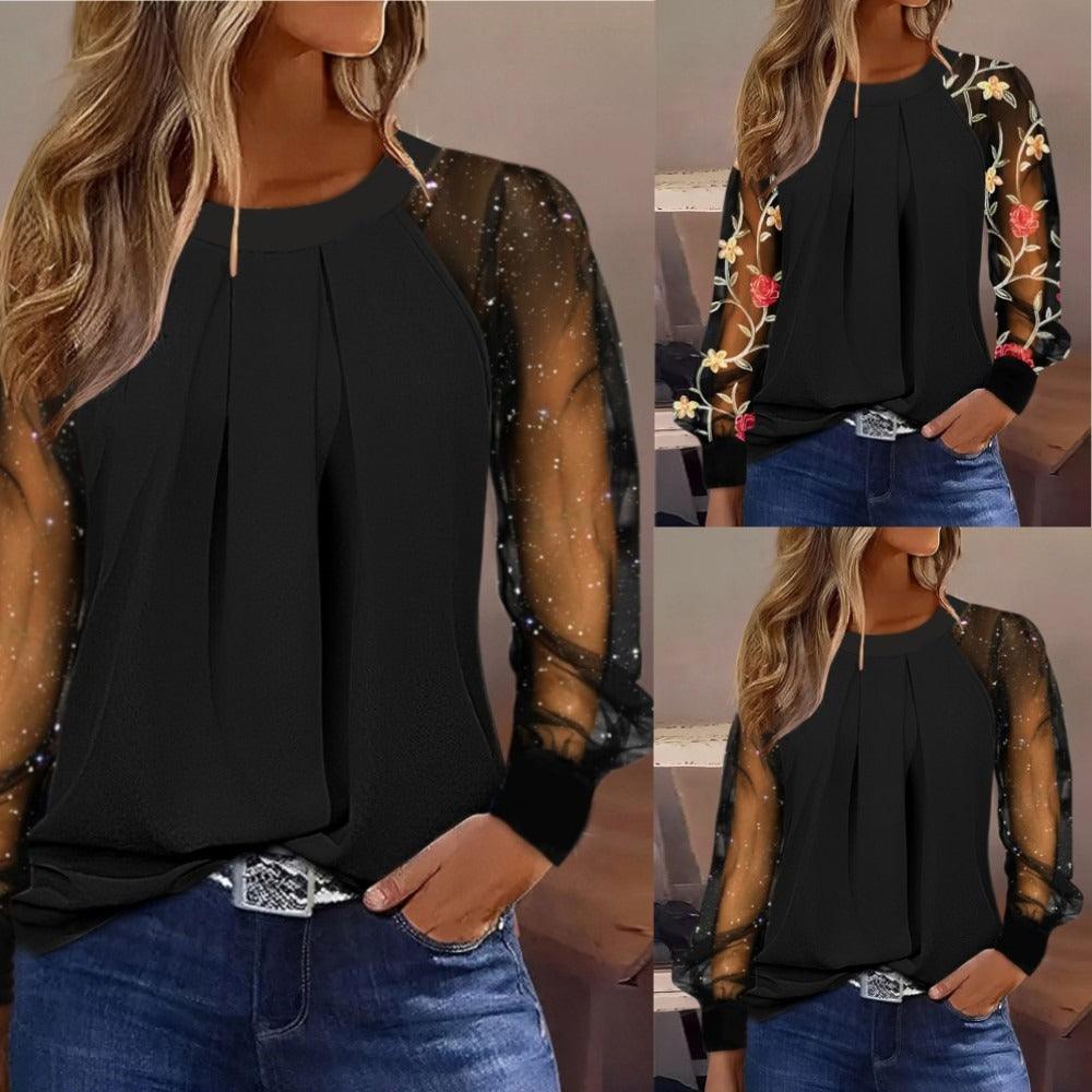 Master of Illusion Top - Stylish Puff Sleeve Blouse for Trendy Women Country in My Heart