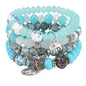 [Women's Bohemian Bracelet Set] Bohemian Bracelets Set for Women - Stackable Stretch Multilayer Beads Bracelet NovaCart