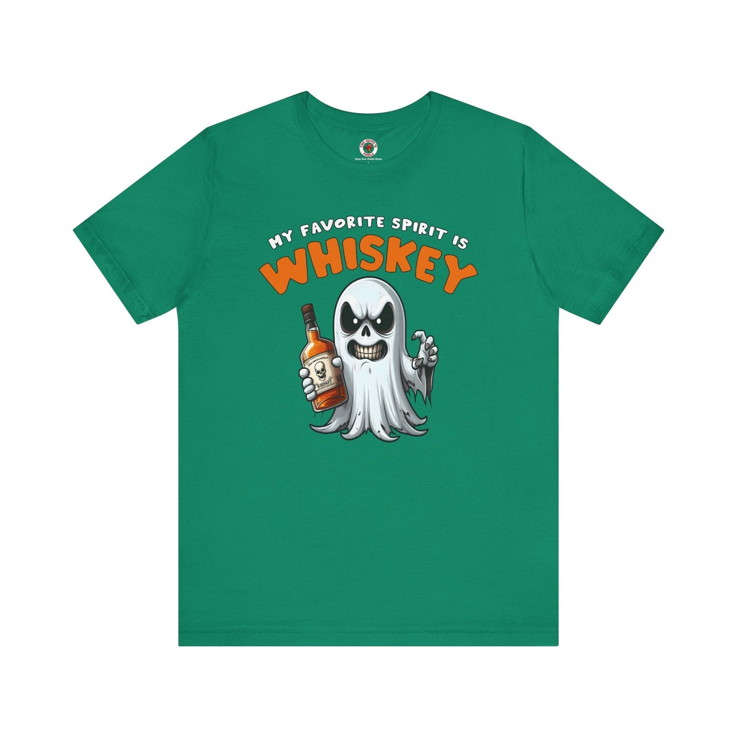 My Favorite Spirit Is Whiskey T-Shirt The Devil's Pickle