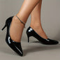 Women's Solid Color Stiletto Heels, Elegant Pointed Toe Work Pumps, Lightweight Dress Pumps NovaCart